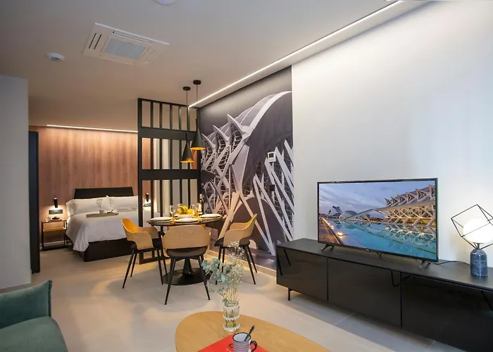 Neobeds - Stylish Modern 1br Near Old Town & Steps From Turia Park Apartamento Valencia